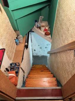 Kellertreppe - Doppelhaushälfte in 06343 Mansfeld mit 80m² kaufen