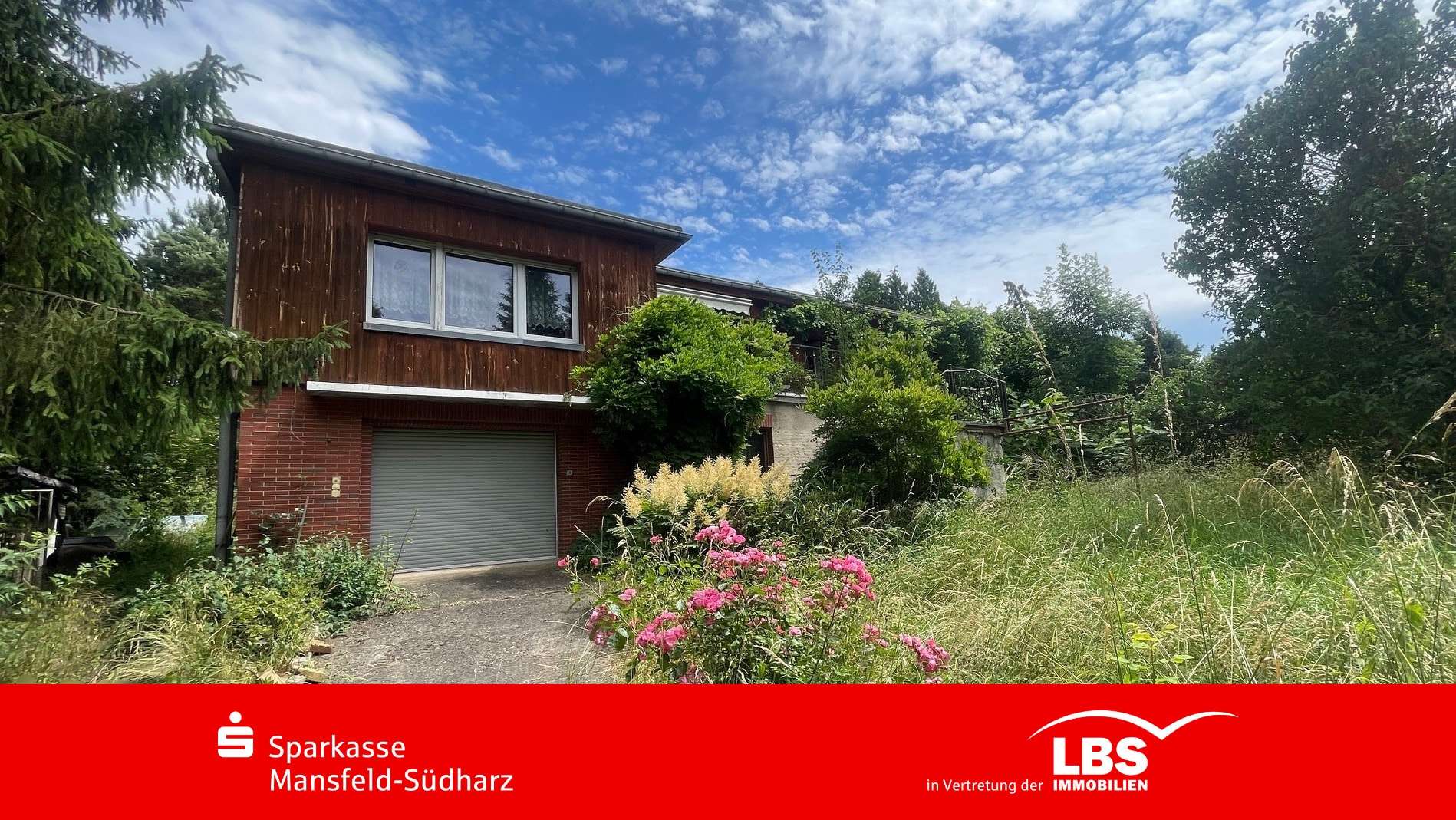 Ansicht von der Einfahrt - Einfamilienhaus in 06526 Sangerhausen mit 130m² kaufen