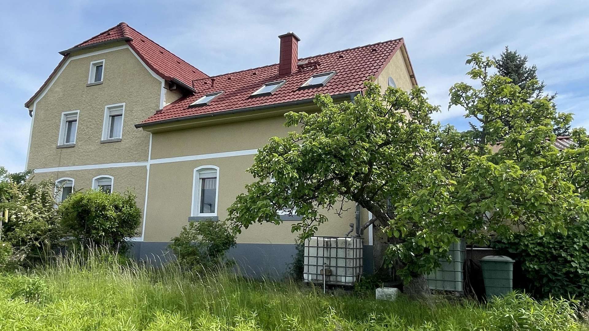 Außenansicht Westseite - Einfamilienhaus in 06528 Blankenheim mit 197m² kaufen