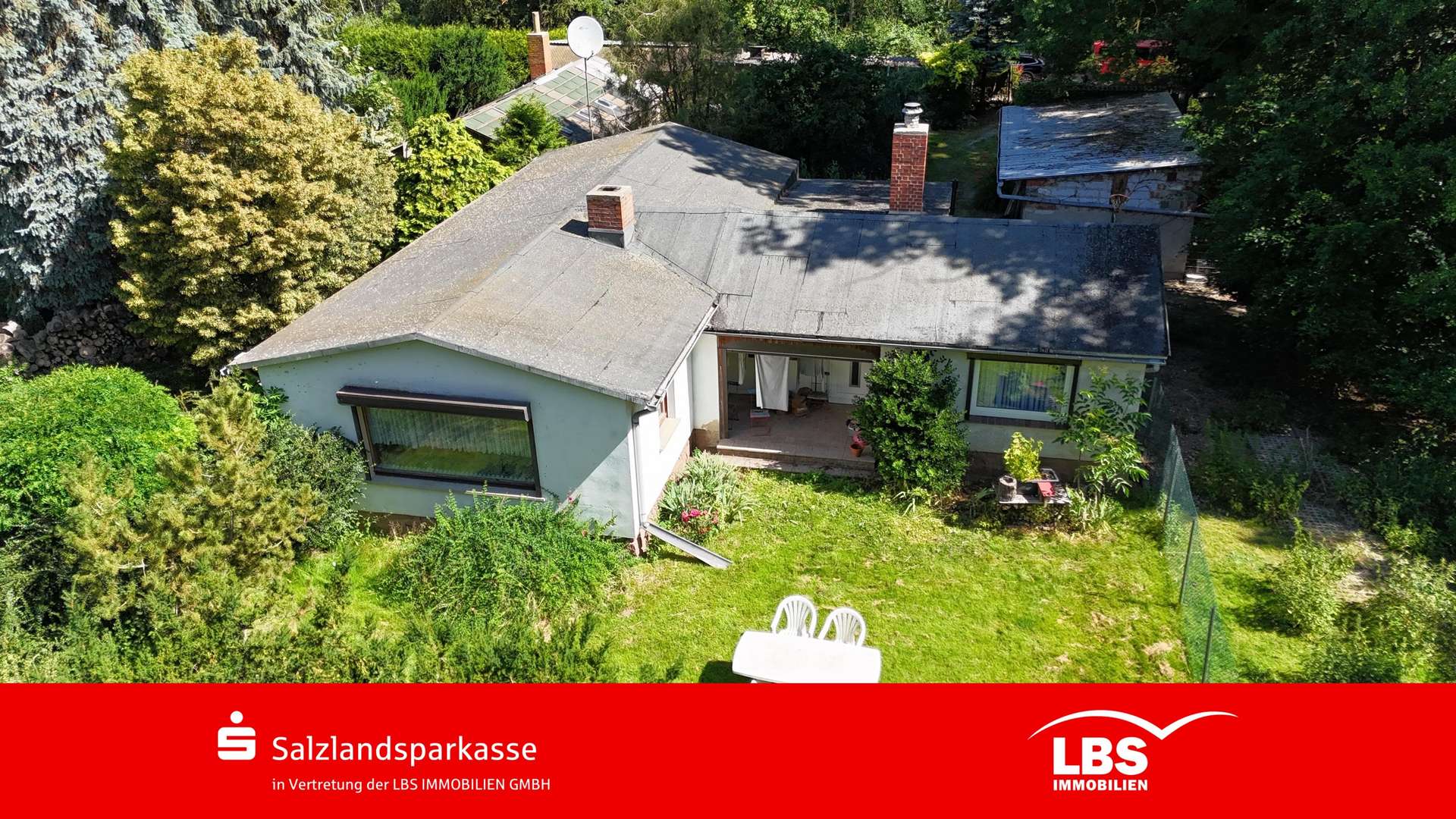 Rückansicht - Bungalow in 06449 Aschersleben mit 100m² kaufen
