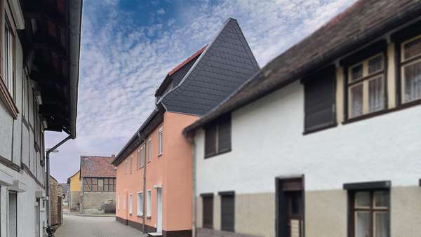 Außenansicht Außenansicht - Mehrfamilienhaus in 06466 Gatersleben mit 243m² kaufen