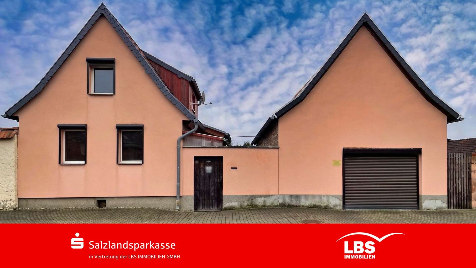 Vorderansicht - Einfamilienhaus in 06466 Gatersleben mit 80m² kaufen