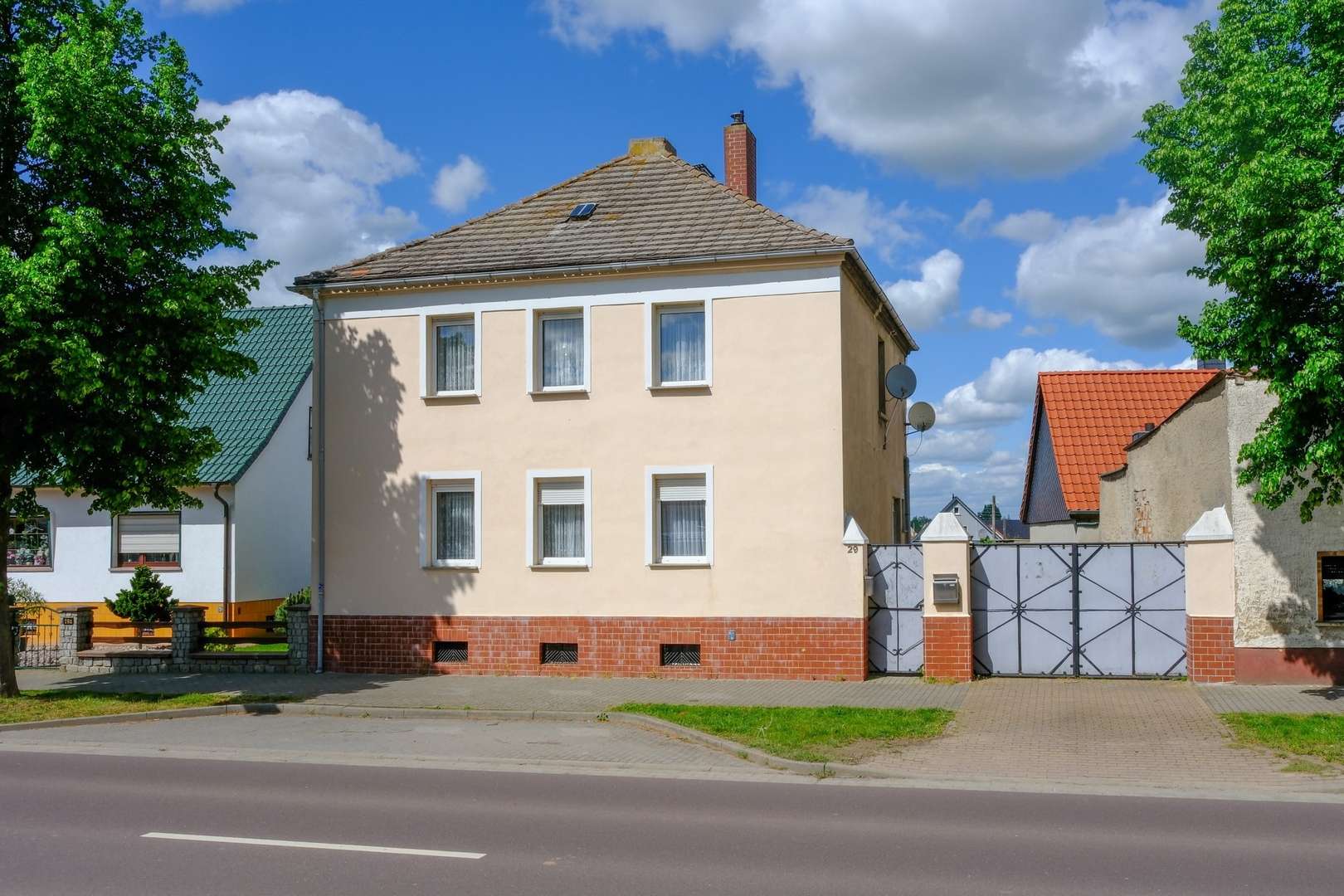 Ansicht vorn - Einfamilienhaus in 39221 Welsleben mit 136m² kaufen