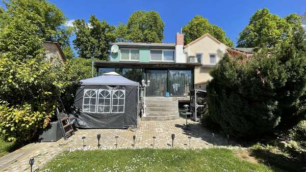 Rückansicht - Reihenendhaus in 39444 Hecklingen mit 100m² kaufen