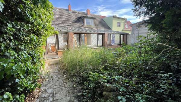 Rückansicht - Reiheneckhaus in 39240 Groß Rosenburg mit 100m² kaufen