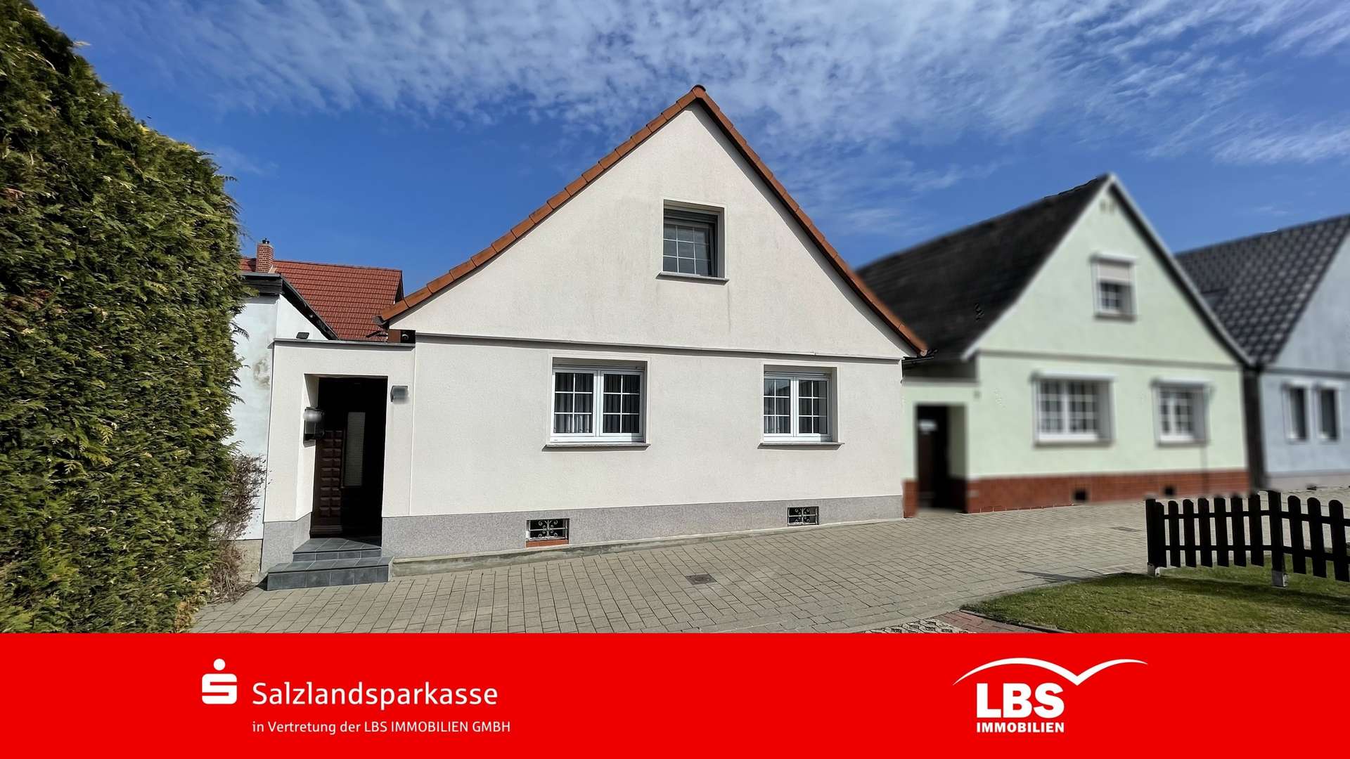 Vorderansicht - Einfamilienhaus in 06449 Aschersleben mit 129m² kaufen