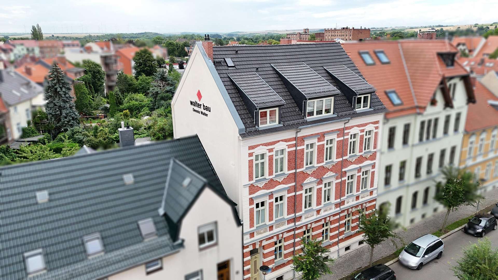 Seitenansicht Seitenansicht - Dachgeschosswohnung in 06449 Aschersleben mit 115m² kaufen