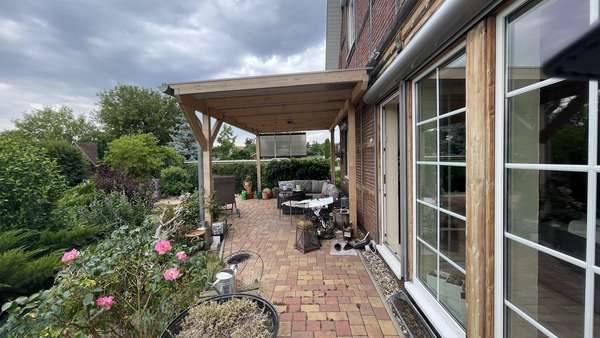 Terrasse Terrasse - Einfamilienhaus in 06429 Nienburg mit 116m² kaufen