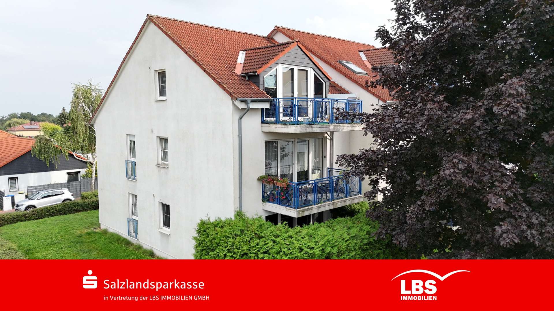 Rückansicht Rückansicht - Dachgeschosswohnung in 39444 Hecklingen mit 57m² kaufen