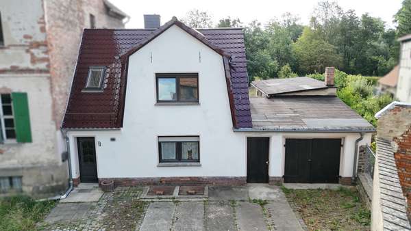 Vorderansicht - Reihenendhaus in 06467 Hoym mit 90m² kaufen
