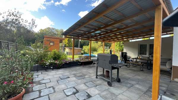 Terrasse Terrasse - Einfamilienhaus in 06406 Bernburg mit 120m² kaufen