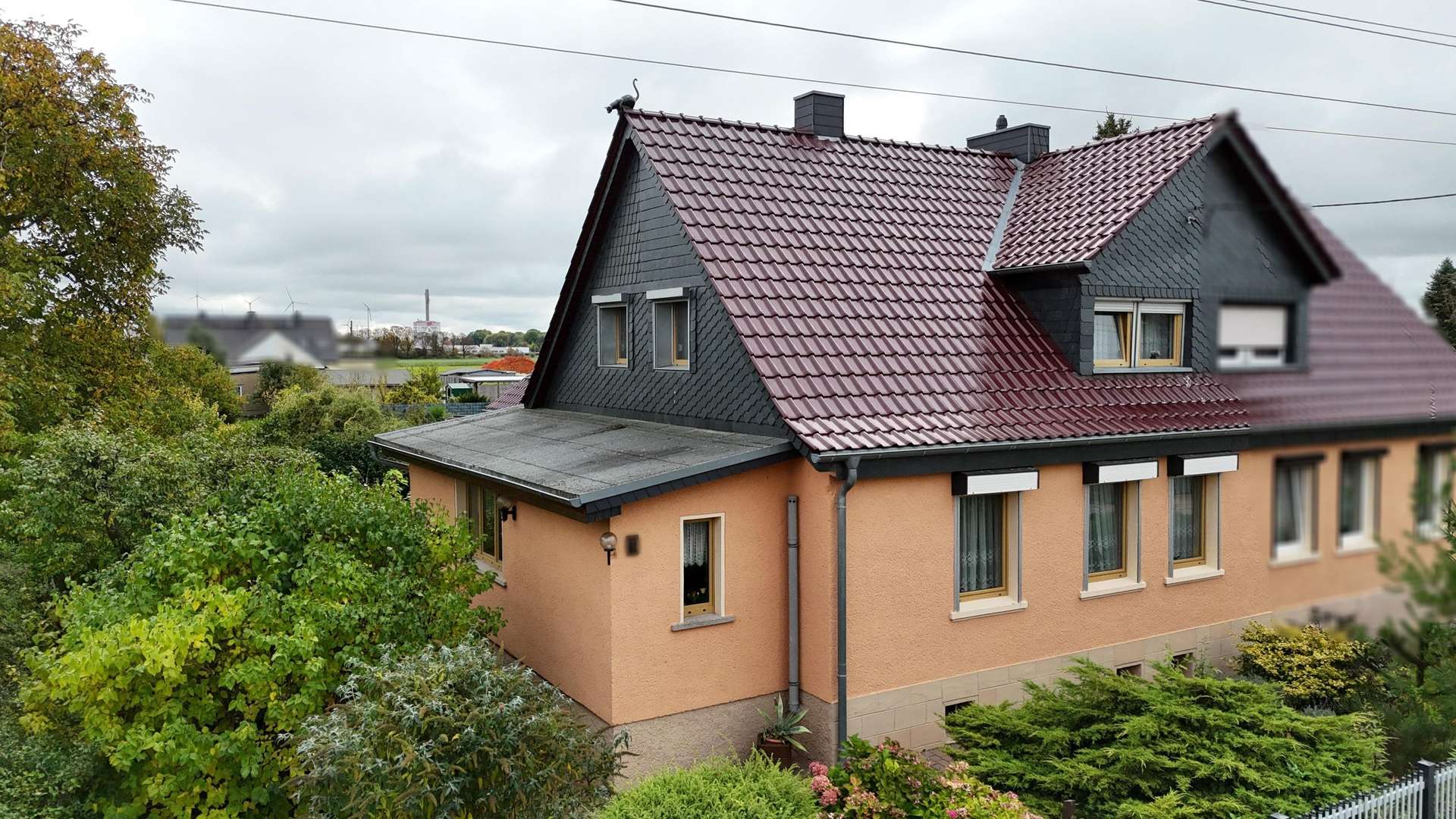 Vorderansicht Vorderansicht - Doppelhaushälfte in 39439 Güsten mit 114m² kaufen