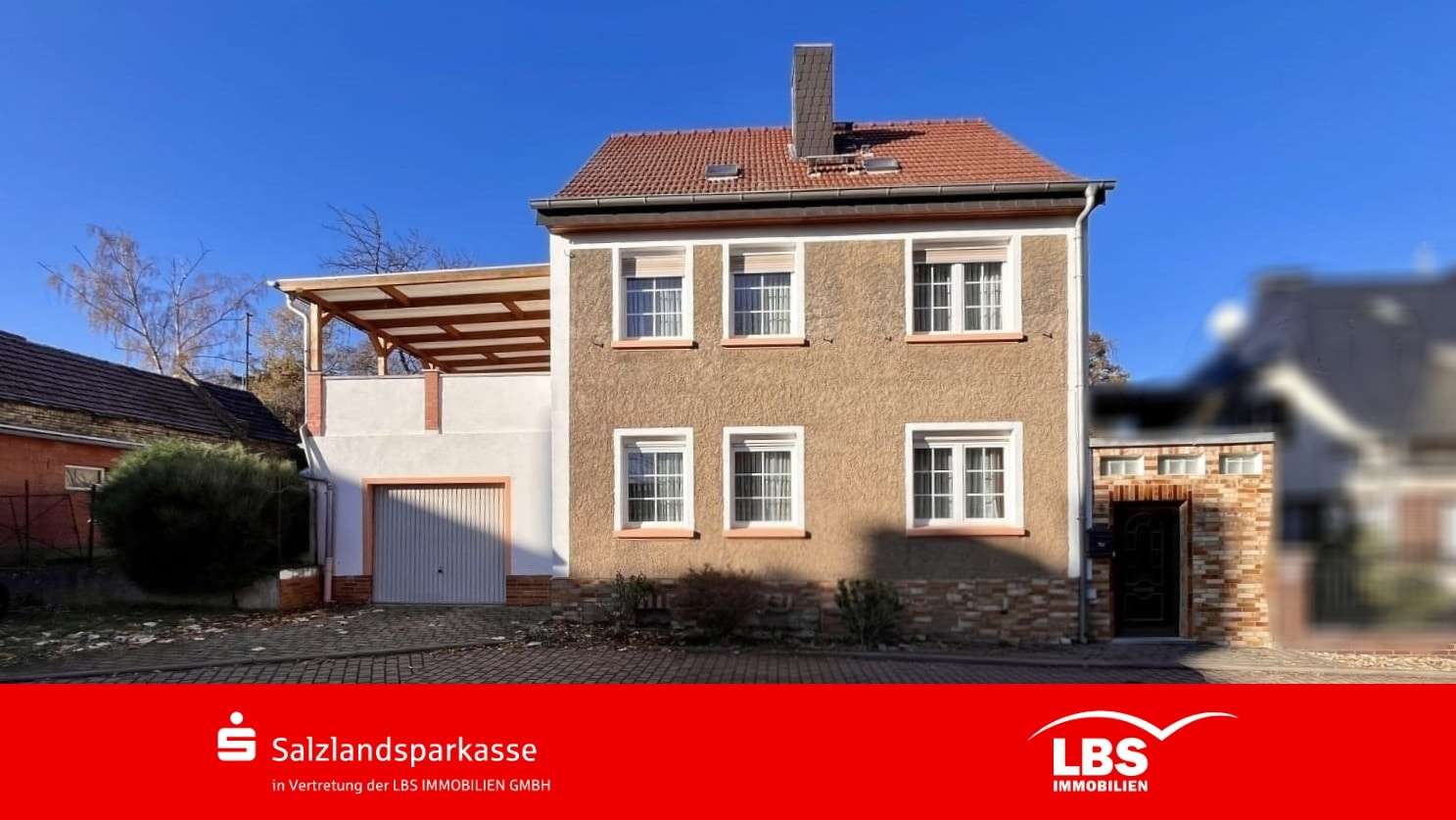 Vorderansicht Vorderansicht - Einfamilienhaus in 39444 Hecklingen mit 120m² kaufen