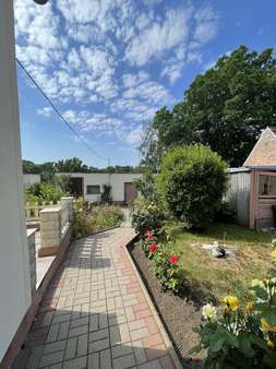 Garten - Doppelhaushälfte in 06420 Könnern mit 90m² kaufen
