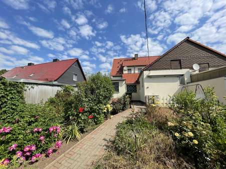 Garten - Doppelhaushälfte in 06420 Könnern mit 90m² kaufen