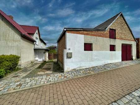 Vorderansicht - Einfamilienhaus in 06333 Neuplatendorf mit 123m² kaufen