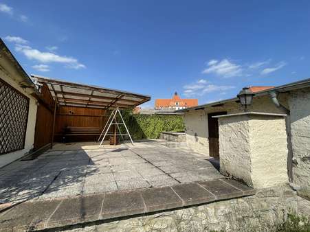 Terrasse - Zweifamilienhaus in 06425 Alsleben mit 180m² kaufen