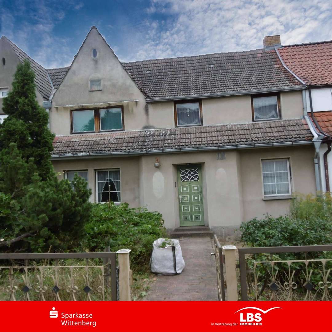 Vorderansicht - Reihenmittelhaus in 06917 Jessen mit 150m² kaufen