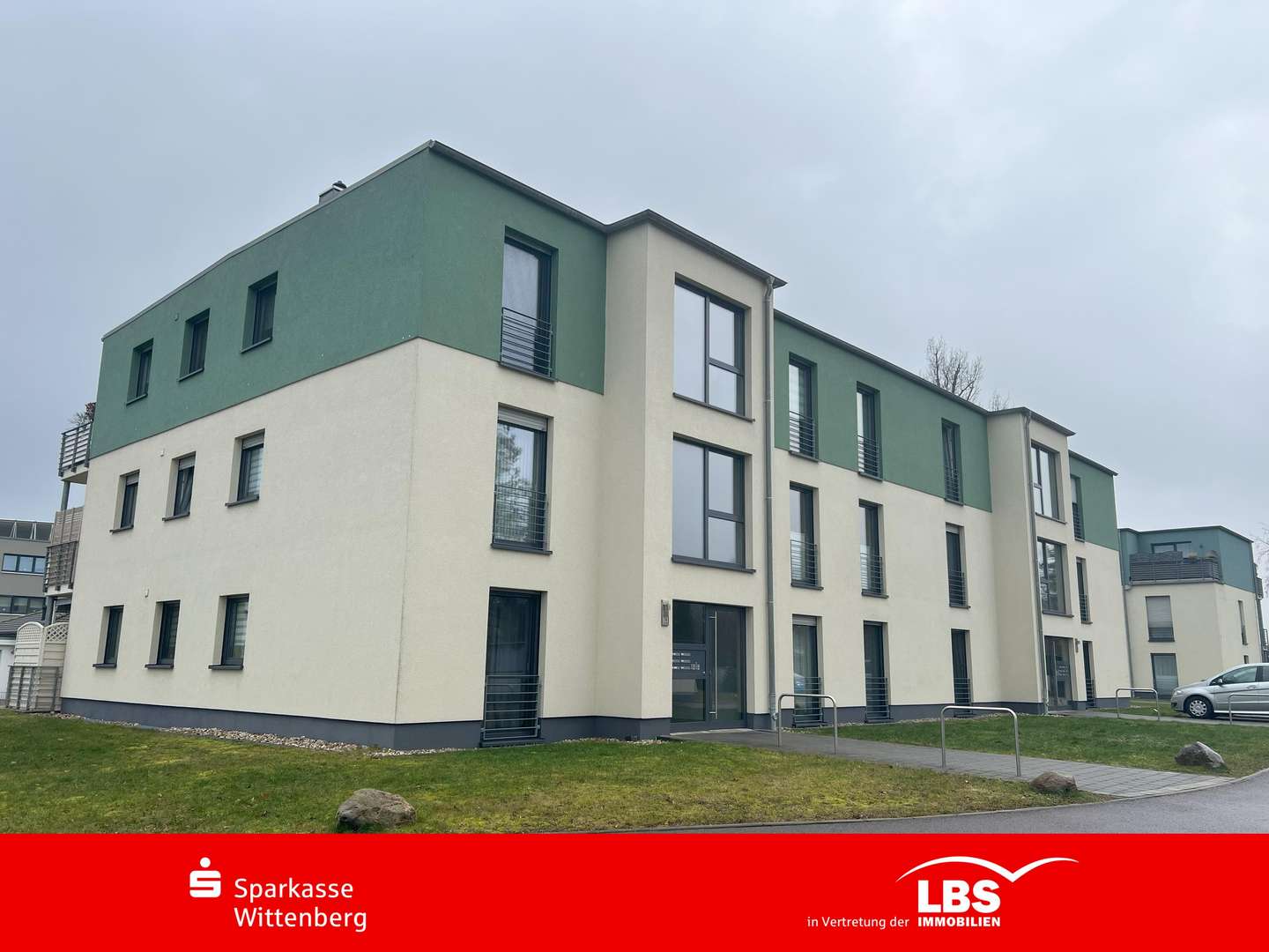 Haus Front - Etagenwohnung in 06749 Bitterfeld-Wolfen mit 56m² kaufen
