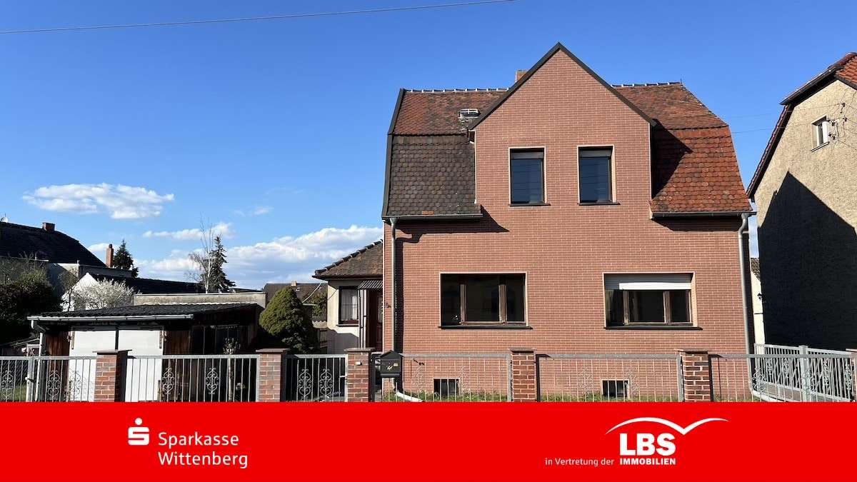 Straßenansicht - Einfamilienhaus in 06785 Oranienbaum-Wörlitz mit 102m² kaufen