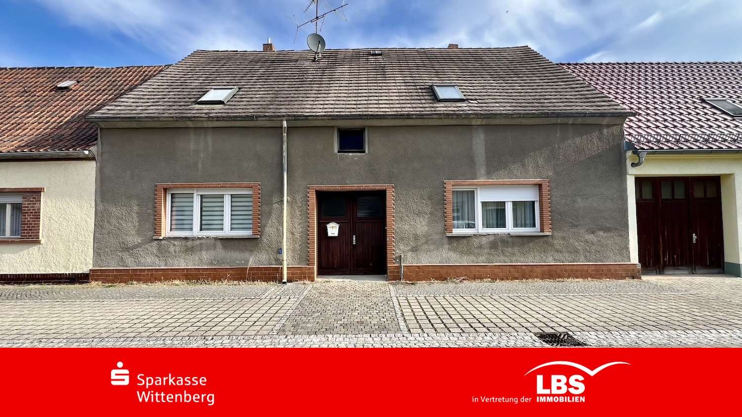 Front Front - Reihenmittelhaus in 06785 Oranienbaum-Wörlitz mit 120m² kaufen