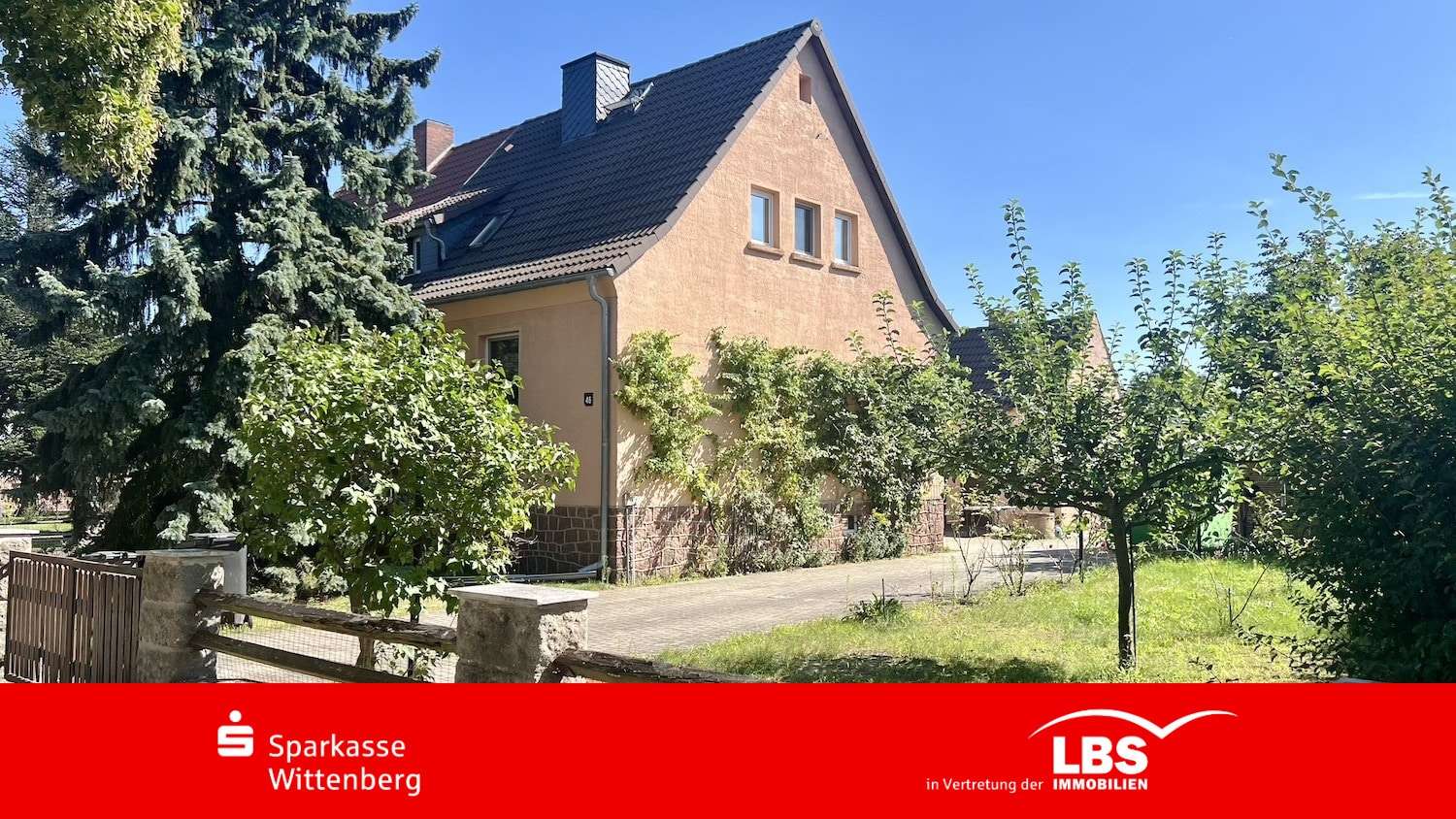 Außenansicht - Doppelhaushälfte in 06901 Kemberg mit 90m² kaufen