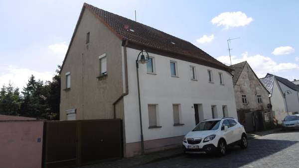 Vorderansicht Vorderansicht - Einfamilienhaus in 06925 Annaburg mit 100m² kaufen