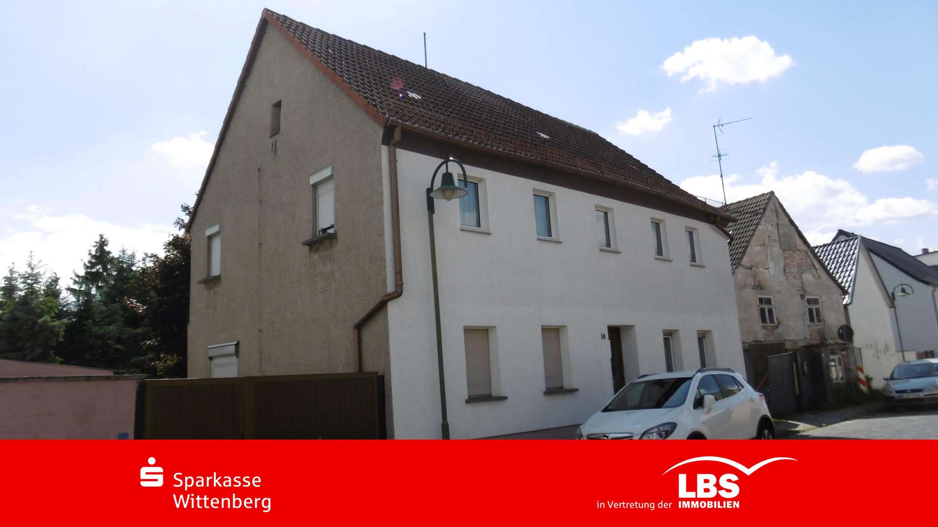 Vorderansicht Vorderansicht - Einfamilienhaus in 06925 Annaburg mit 100m² kaufen