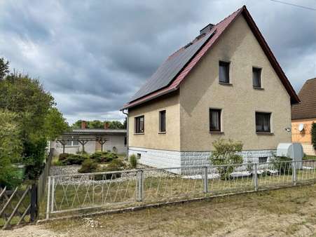 Vorderansicht Vorderansicht - Einfamilienhaus in 14822 Brück mit 115m² kaufen
