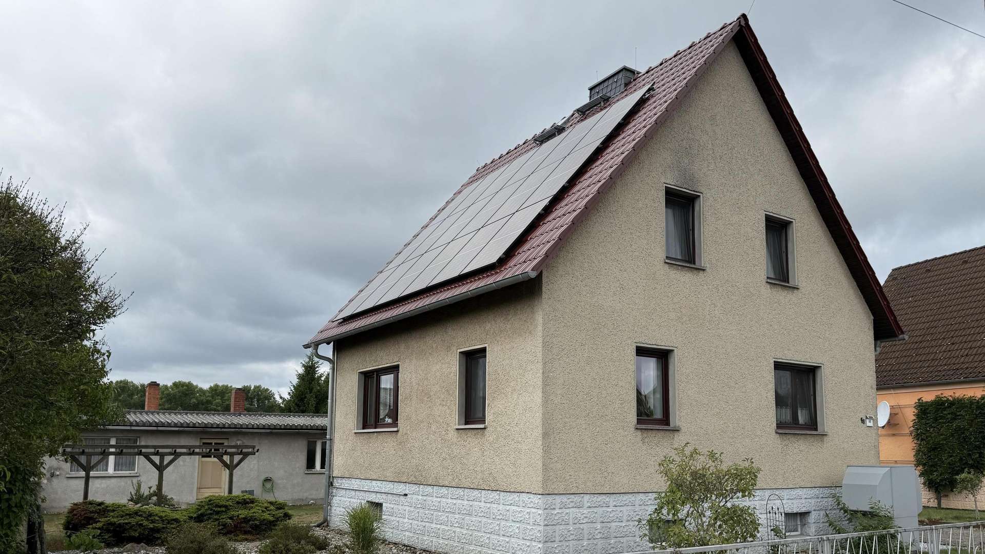Vorderansicht Vorderansicht - Einfamilienhaus in 14822 Brück mit 115m² kaufen