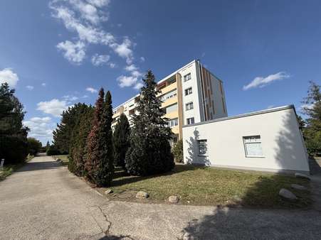 Hausseitenansicht Hausseitenansicht - Etagenwohnung in 06886 Lutherstadt Wittenberg mit 49m² kaufen