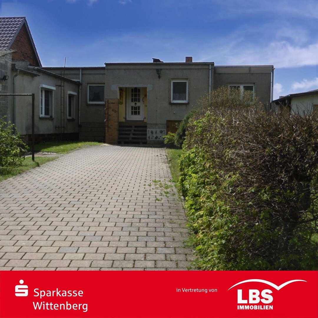 Vorderfront - Einfamilienhaus in 06917 Jessen mit 120m² kaufen