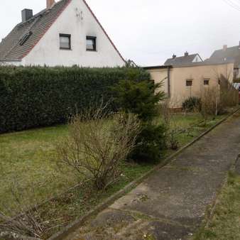 Garten - Doppelhaushälfte in 06886 Lutherstadt Wittenberg mit 93m² kaufen