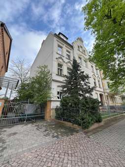 Hausansicht  - Etagenwohnung in 06886 Lutherstadt Wittenberg mit 53m² kaufen