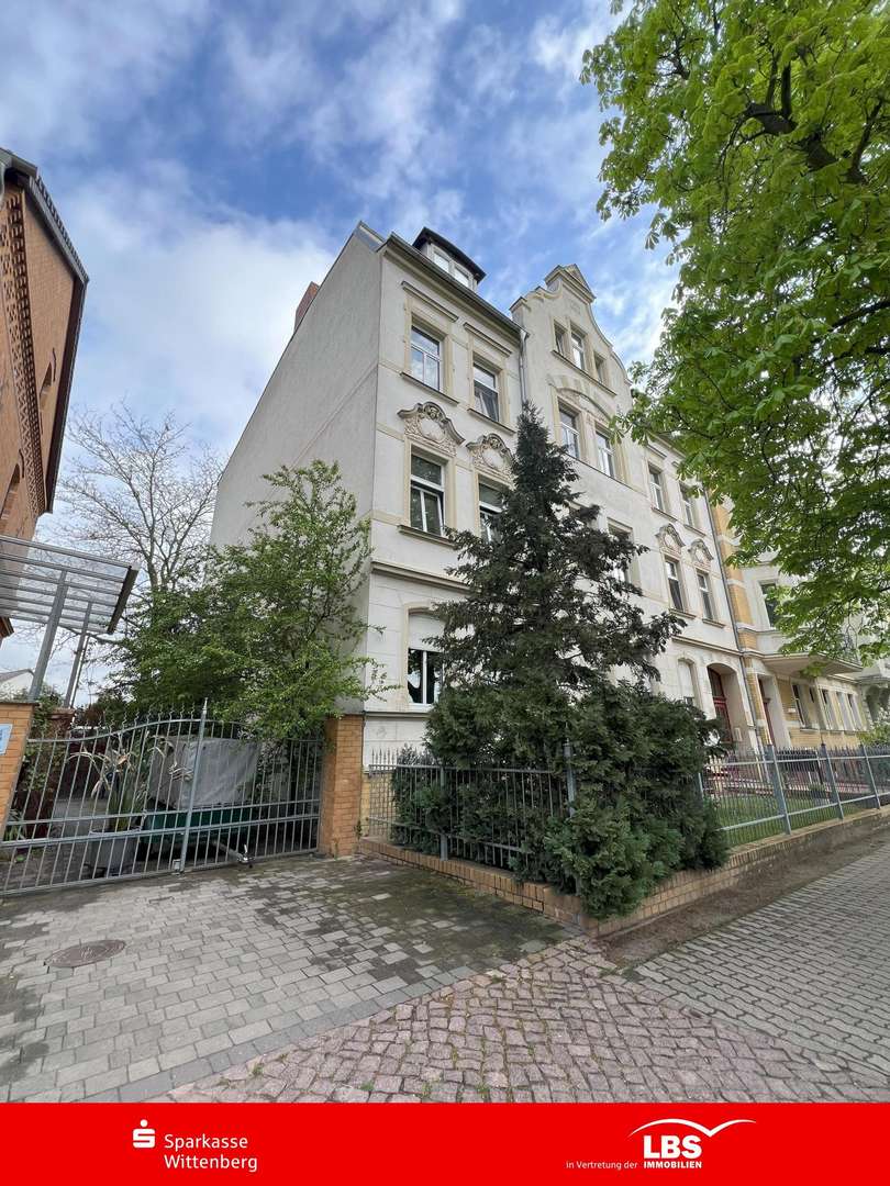 Hausansicht  - Etagenwohnung in 06886 Lutherstadt Wittenberg mit 85m² kaufen