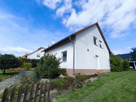 Giebelansicht Giebelansicht - Einfamilienhaus in 39628 Bismark mit 140m² kaufen
