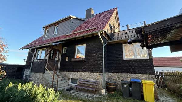 Außenansicht Außenansicht - Einfamilienhaus in 06485 Quedlinburg mit 155m² kaufen