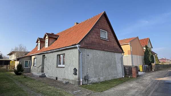 Außenansicht - Einfamilienhaus in 06493 Harzgerode mit 111m² kaufen