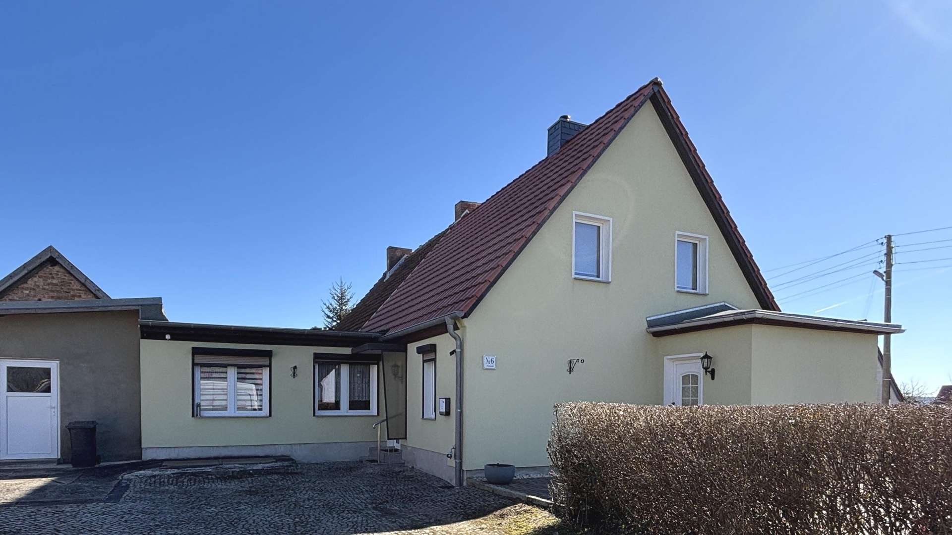 Außenansicht - Doppelhaushälfte in 06493 Harzgerode mit 119m² kaufen