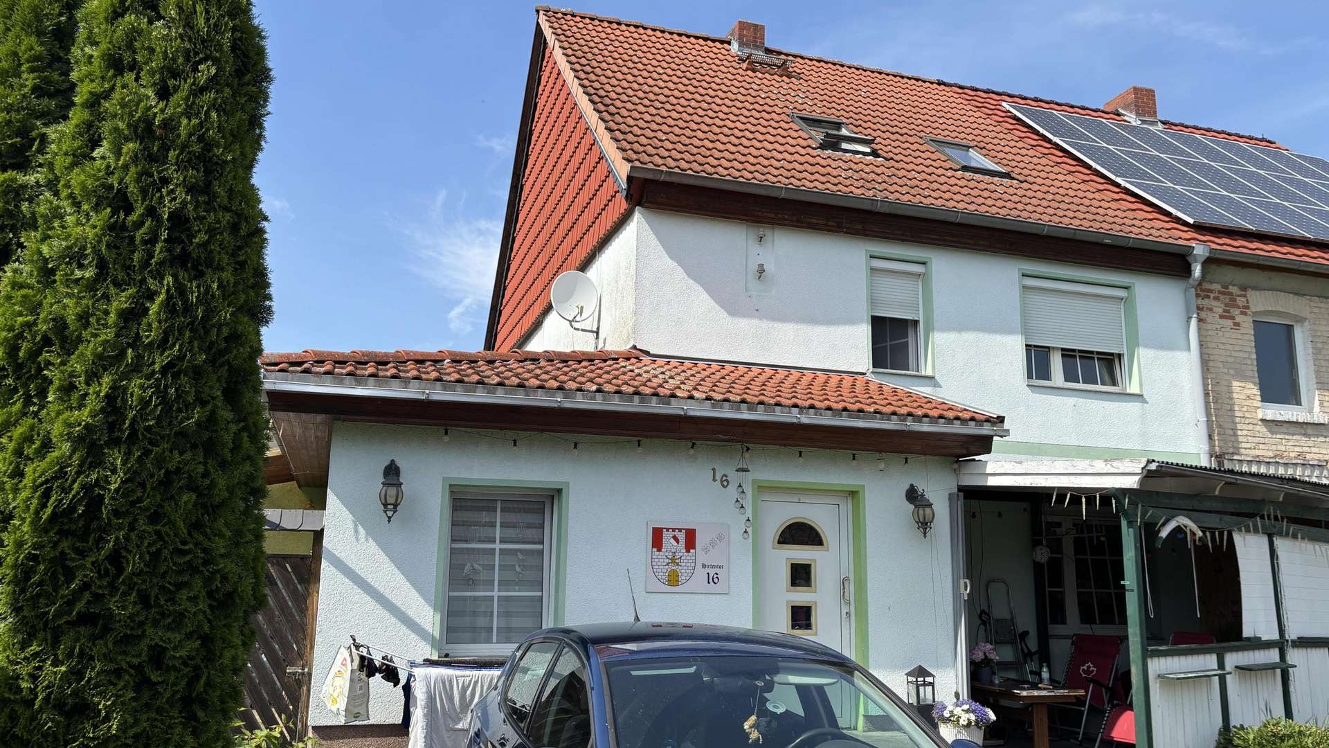 Hausansicht - Doppelhaushälfte in 38838 Schlanstedt mit 84m² als Kapitalanlage kaufen