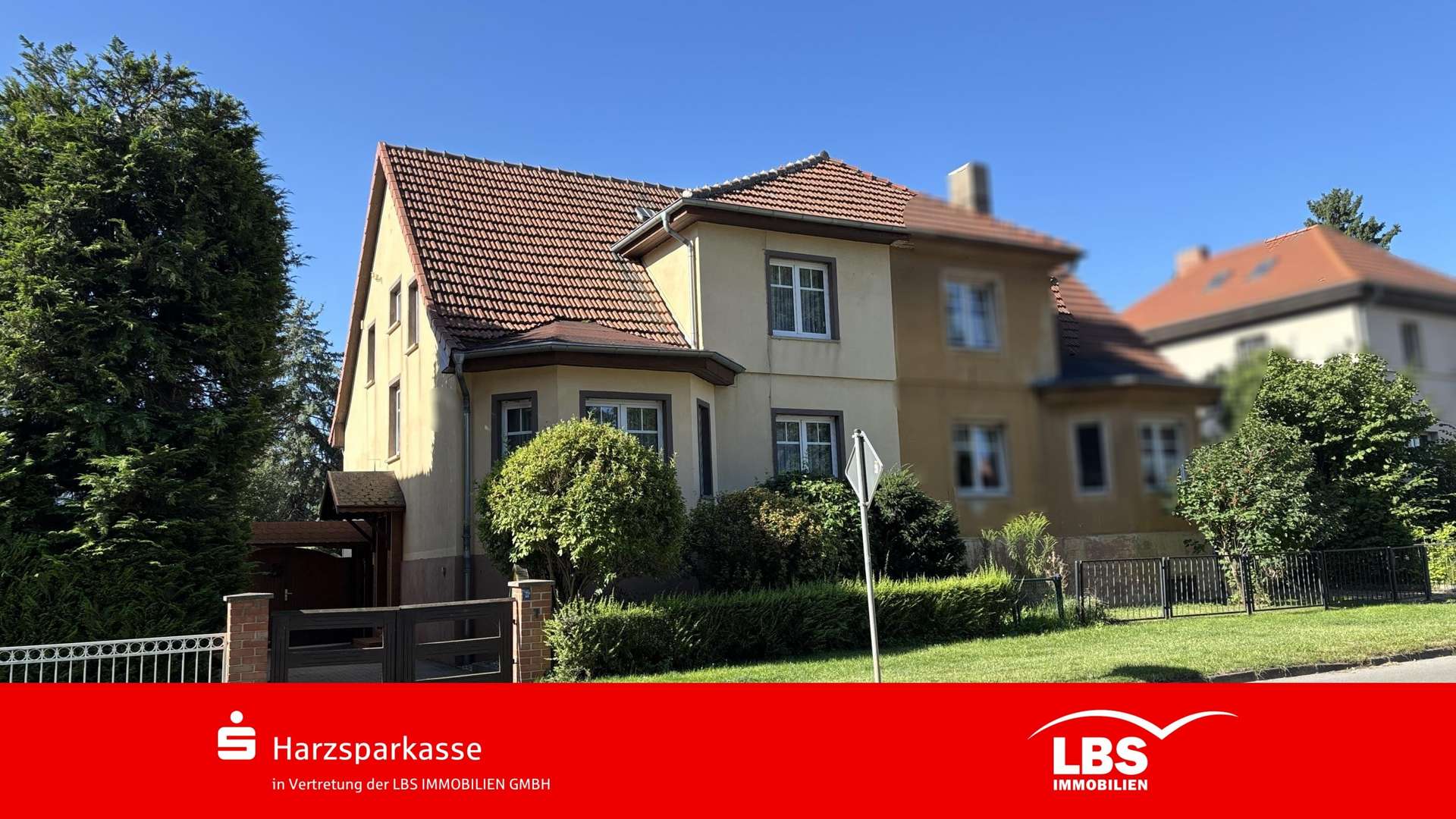 Außenansicht - Doppelhaushälfte in 06493 Ballenstedt mit 130m² kaufen