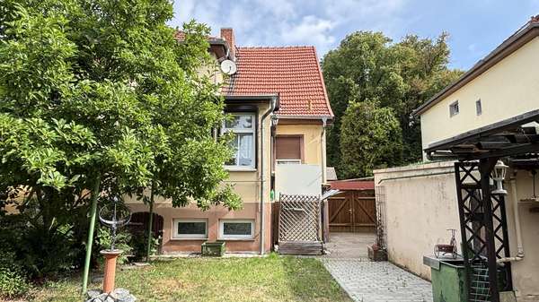 Rückansicht - Doppelhaushälfte in 06493 Ballenstedt mit 130m² kaufen