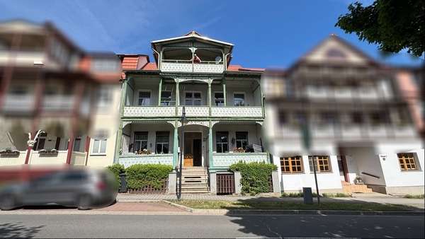Außenansicht Außenansicht - Zweifamilienhaus in 06485 Quedlinburg mit 160m² kaufen