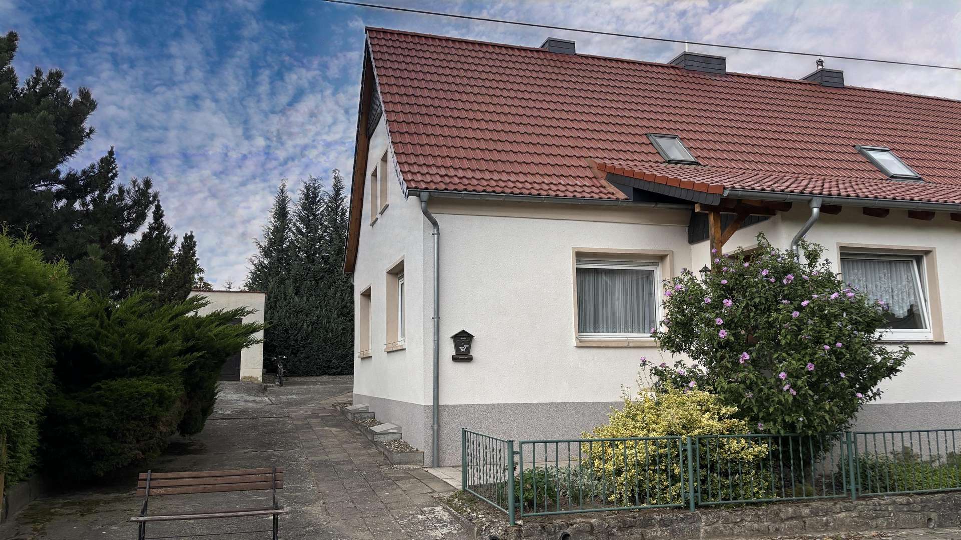 Hausansicht Hausansicht - Doppelhaushälfte in 38828 Wegeleben mit 83m² kaufen