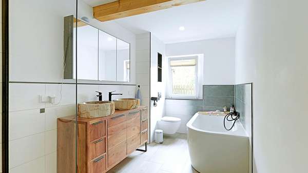 Erdgeschoss Badezimmer Erdgeschoss Badezimmer - Reihenmittelhaus in 06484 Ditfurt mit 150m² kaufen