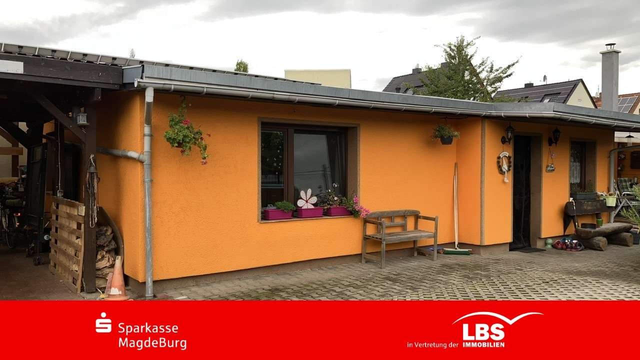 Vorderansicht - Bungalow in 39114 Magdeburg mit 91m² kaufen