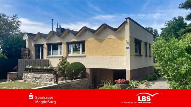 Vorderansicht Vorderansicht - Bungalow in 39307 Hohenseeden mit 92m² kaufen