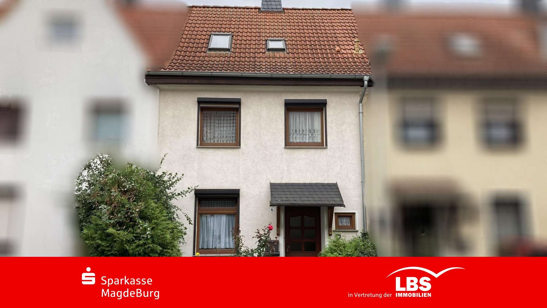 Vorderansicht Vorderansicht - Reihenmittelhaus in 39106 Magdeburg mit 111m² kaufen