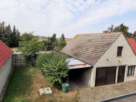 Aussicht vom Fenster - Doppelhaushälfte in 39291 Ziepel mit 135m² kaufen