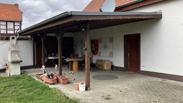 Terrasse - Einfamilienhaus in 39359 Calvörde mit 130m² kaufen